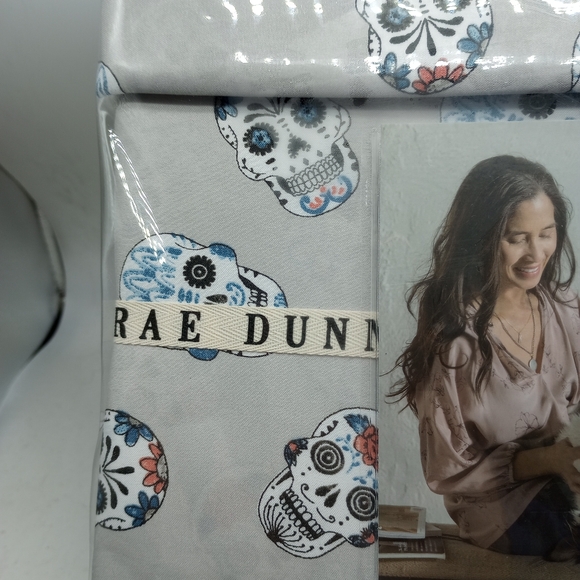 Rae Dunn Day of the Dead Queen Size Sheet Set - Picture 3 of 3